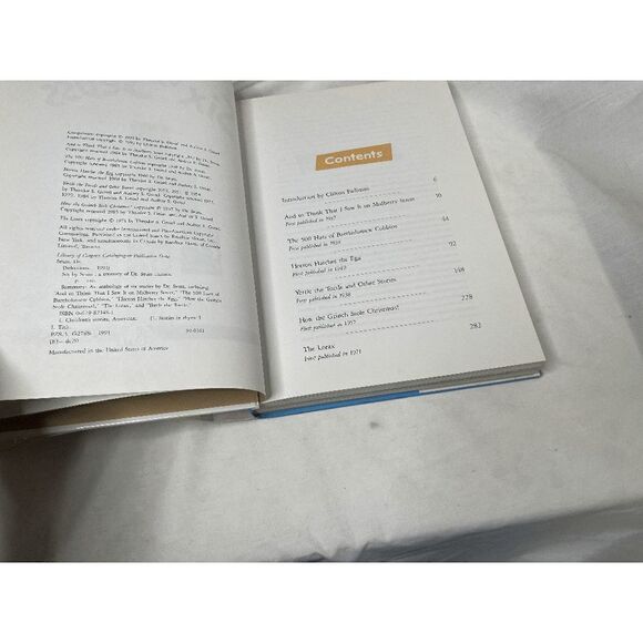 A Treasury of Dr. Seuss Classics: Six By Seuss 1991, 6 stories: Grinch, Lorax,.. - Picture 6 of 10